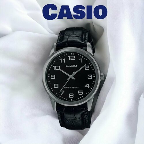 фото Наручные часы casio, серебряный