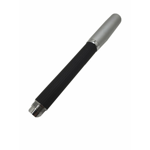 Ручка шариковая Elyssee, черная, серебристая, 13 см, в подарочной коробке