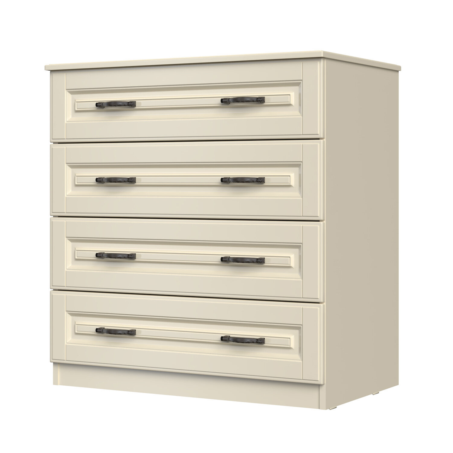 фото Комод Слоновая кость. Ширина: 81 см, Высота: 85 см, Глубина: 46 см. Ящики выдвижные 5 шт.