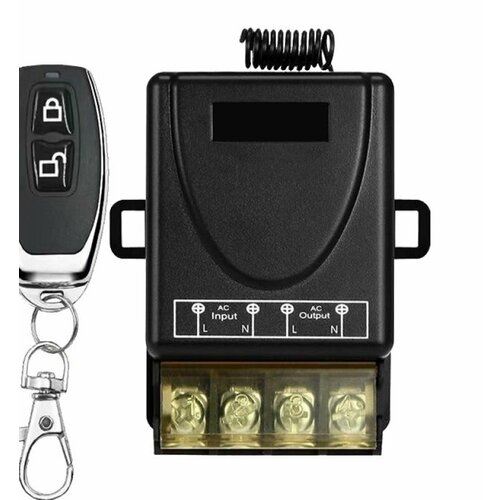 Радиоуправляемое реле 220В 30А 433МГц с дистанционным управлением 1860₽