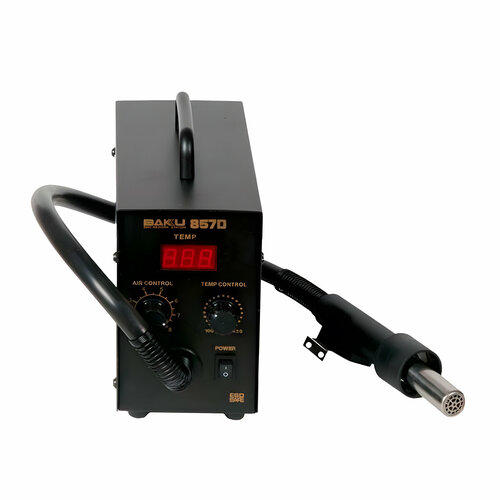 Термовоздушная паяльная станция BAKU BK-857D фен 580W100-450CLCD 8020₽