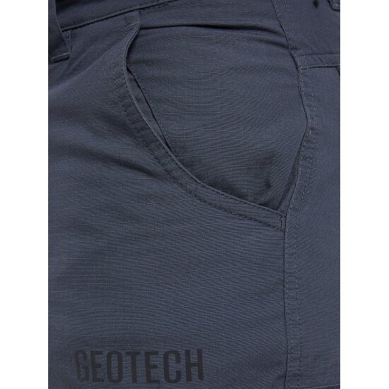 Брюки Geotech 1128492G2P-Z4 из рипстопа темно-синий, разм. 50 — фото 1