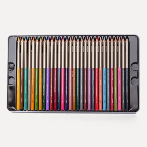 Изображение товара Набор профессиональных цветных карандашей Малевичъ GrafArt PRO, 60 цветов