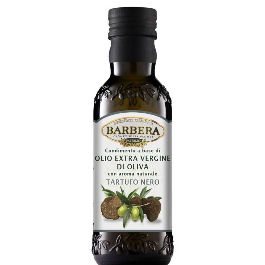 250 мл Масло оливковое Barbera Extra Virgin c ароматом черного трюфеля