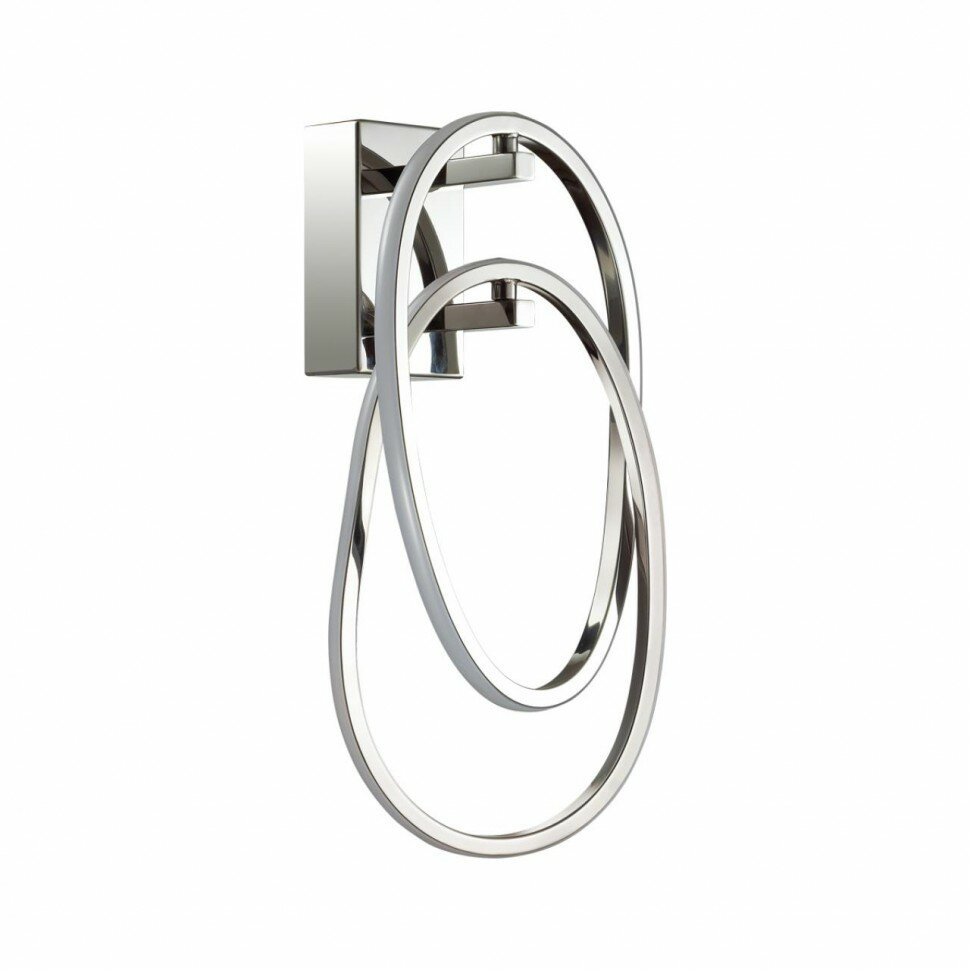 Odeon Light 4891/23WL L-VISION ODL_EX22 95 хром/акрил Настенный светильник LED 23W 4000K SPACE