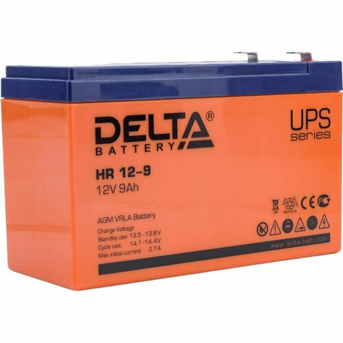 Аккумуляторная батарея DELTA Battery DTM 1275 L 12В 75 А·ч