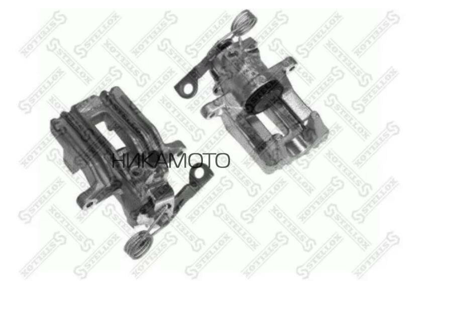 STELLOX 0590084SX 2147152[8E0615424]! суппорт тормозной зад. п.\Audi A4/A6, VW Passat, Skoda Superb 96> d.38