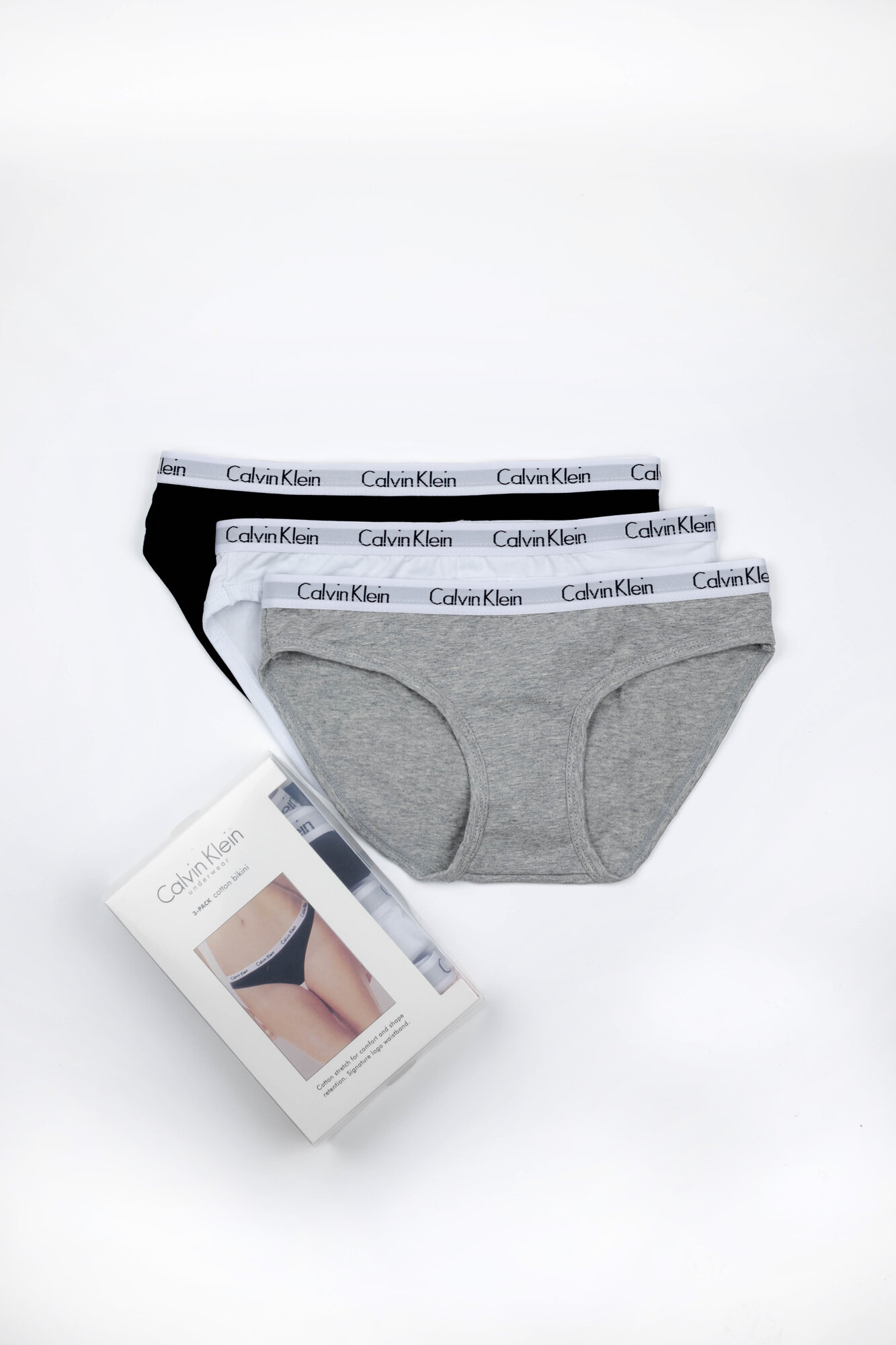 Трусы CALVIN KLEIN, комплект из 3 шт., размер XL, разноцветный