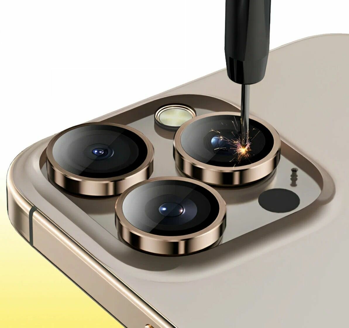 Защитное стекло на линзы камер Iphone 15/ 15 Plus Remax Pink — фото 1
