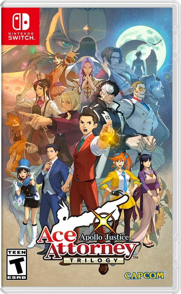 Игра Apollo Justice: Ace Attorney Trilogy(Nintendo Switch, зарубежные версия, поддерживает русский язык)