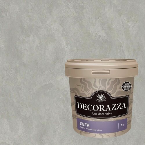 Изображение товара Декоративная штукатурка с эффектом натурального шелка Decorazza Seta (1кг) ST 11-116