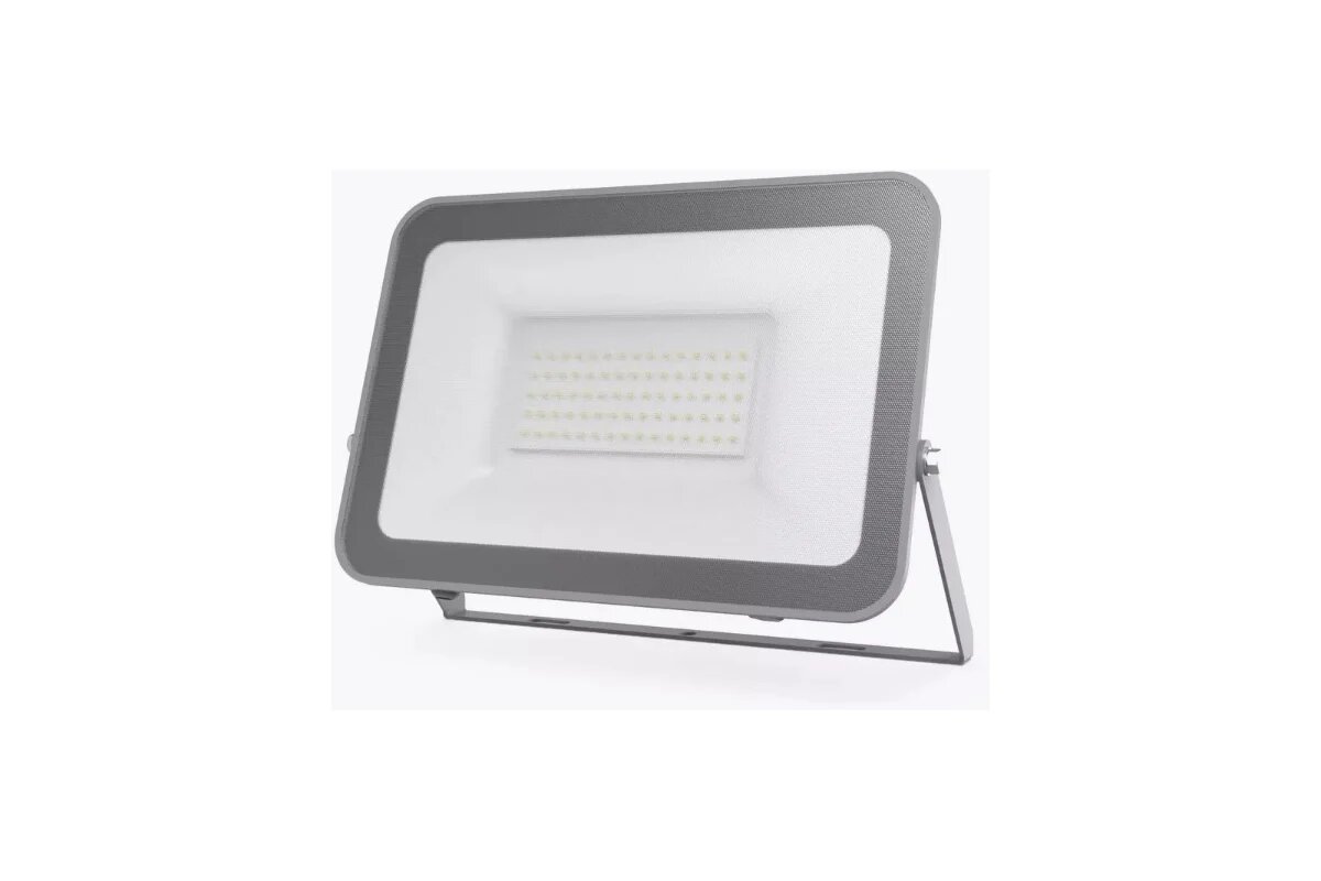 Gauss Светодиодный прожектор Qplus 50W 5250lm 6500K IP65 графитовый 690511350