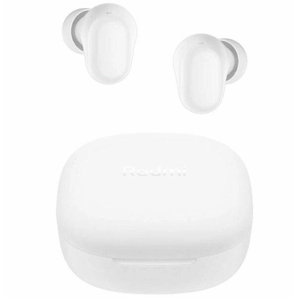 Наушники Xiaomi Redmi Buds 6 Play, сенсорное управление, шумоподавление, белые — фото 1