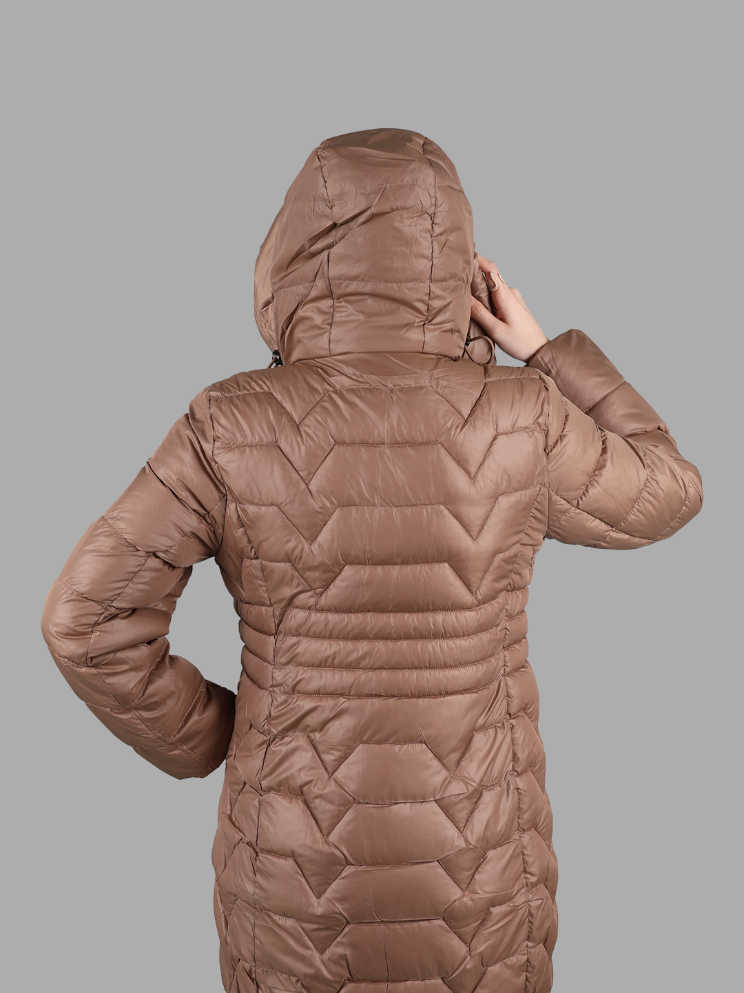 Куртка , размер 48, коричневый — фото 1