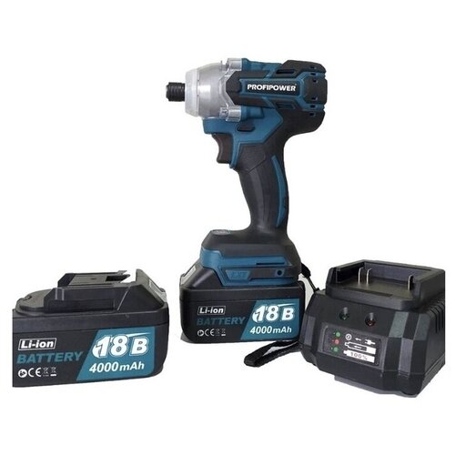 Бесщеточный Аккумуляторный ударный винтоверт Profipower 18В MKDTD-18V 754000₽