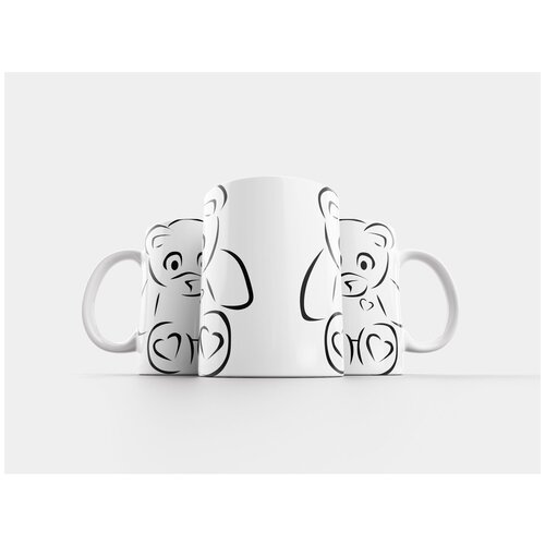 фото Кружка "тедди, несчастный, печальный" 320 мл lotsprints