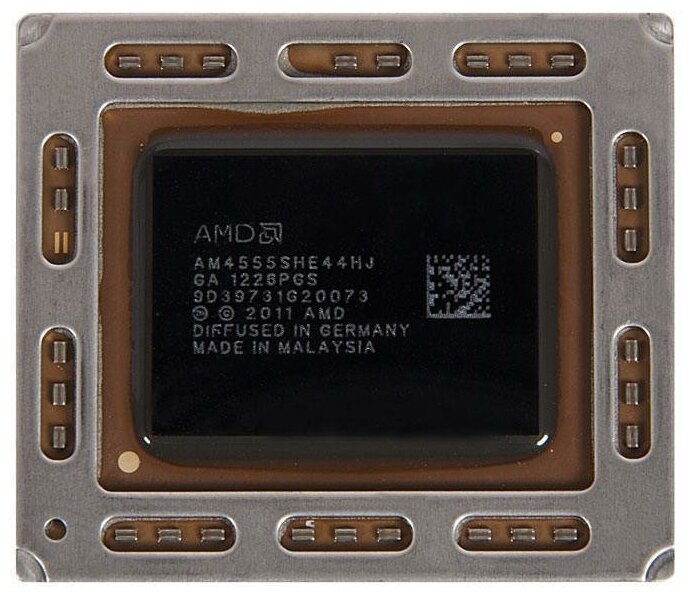 Процессор (cpu) Socket FP2 AMD A8-4555M 1600MHz Trinity, 4096Kb L2 Cache, AM4555SHE44HJ