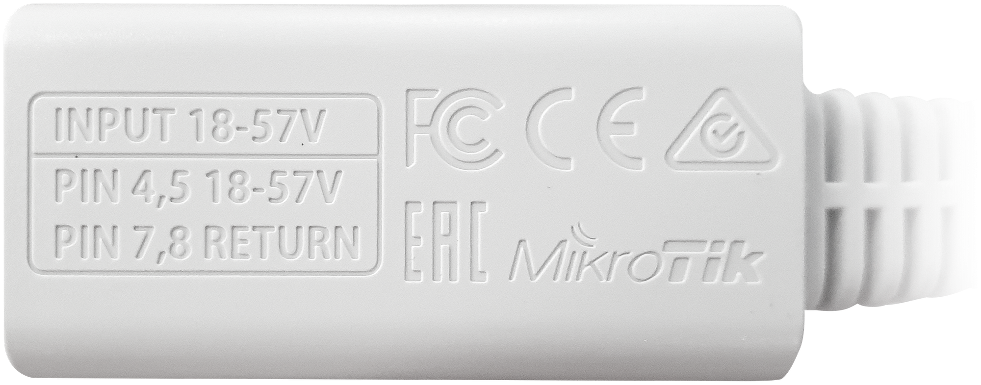 Инжектор MikroTik 1000Mbps w/oPSU - фото №7