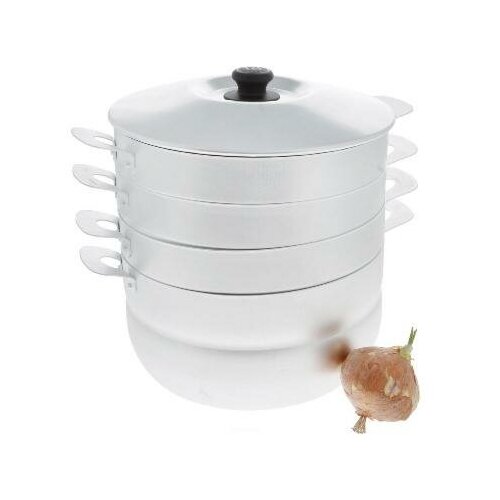 Пароварка-мантоварка «Чудо», 3 уровня, 6 л