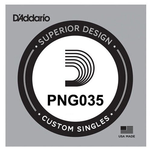 Струна для электрогитары DAddario PNG035 XL Pure Nickel