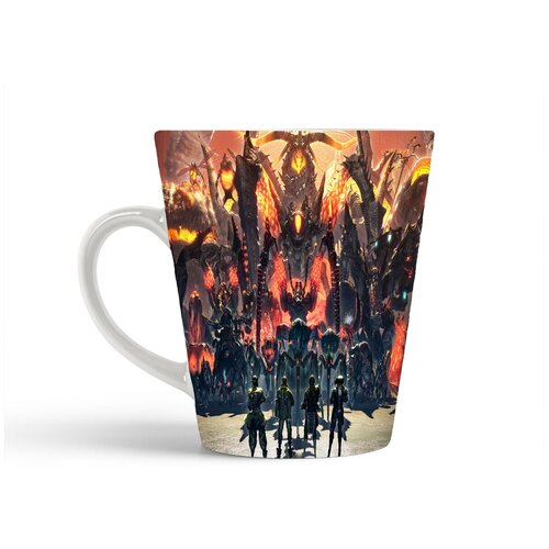 фото Кружка-латте coolpodarok lost planet 2 четверо против огромной армии