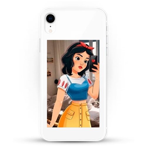 фото Силиконовый чехол белоснежка на apple iphone xr andy & paul