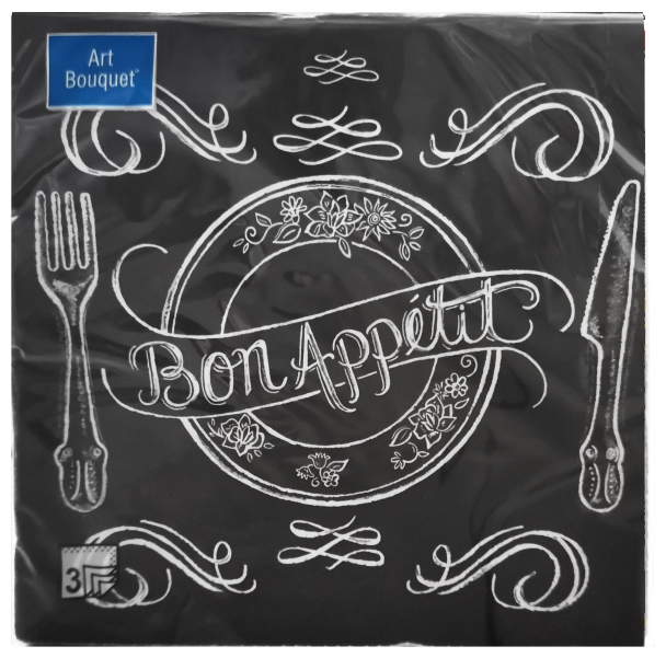 Салфетки Bouquet Bon Appetit, 20 листов, 1 пачка - фотография № 1