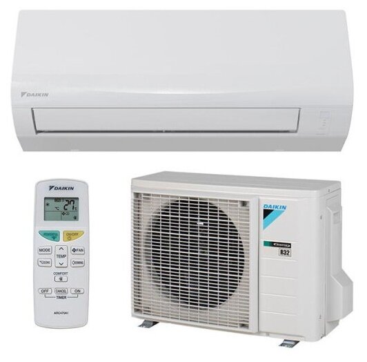 Инверторная настенная сплит-система Daikin FTXF25C/RXF25C белый