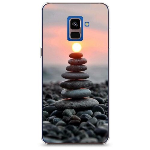 фото Силиконовый чехол "закат 6" на samsung galaxy a8 2018 / самсунг галакси а8 2018 case place