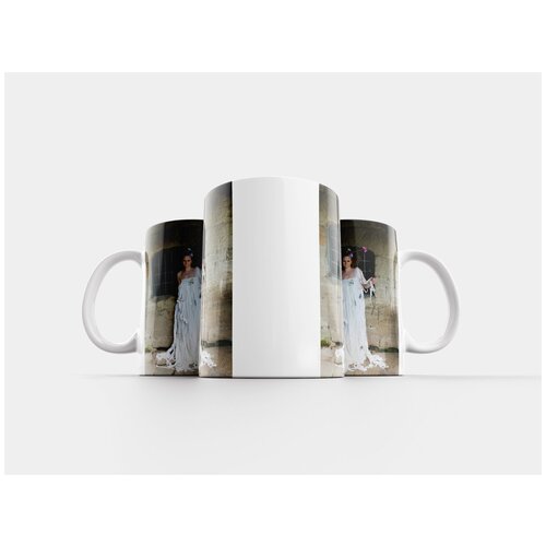 фото Кружка "женщины, портрет, модель" 320 мл lotsprints