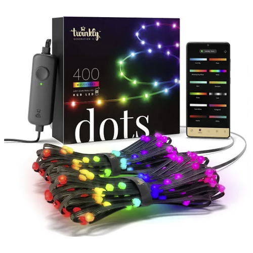 Светодиодная лента Twinkly Dots 400 LED, RGB, Wi-Fi