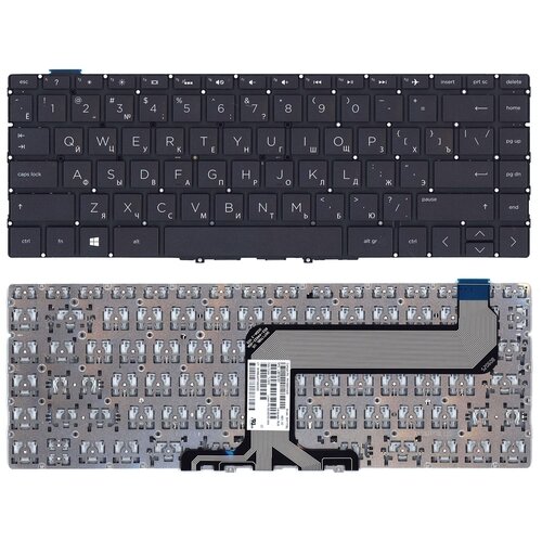 Клавиатура для ноутбука HP Spectre Folio 13-AK черная с подсветкой 2022₽