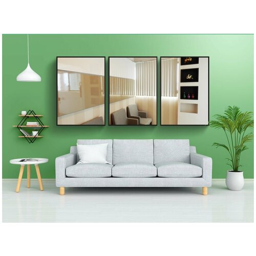 фото Набор модулных постеров для интерьера "клиника, стойка регистрации, архитектура" 60x90 см. в тубусе, без рамки lotsprints