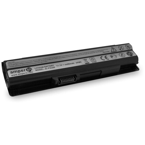 аккумуляторная батарея amperin для ноутбука toshiba satellite c800 11 1v 4400mah 49wh ai c800 Аккумулятор Amperin для ноутбука MSI GE, FX, FR, CX, CR 11.1V 4400mAh (49Wh) AI-FX400