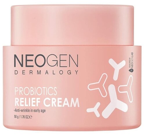 Neogen Dermalogy Probiotics Relief Cream Крем восстанавливающий с пробиотиками и керамидами, 50 мл