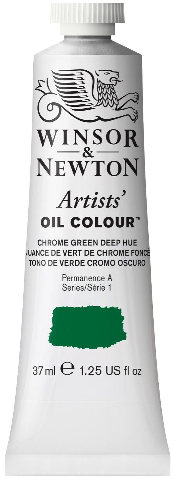 Масляные Winsor&Newton Краски масляные Winsor&Newton ARTISTS' 37мл, хром зеленый густой (имит.)