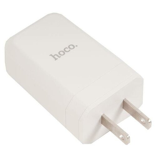 Зарядное устройство HOCO C45 cool rotary один порт USB, 5V, 2.4A, белый