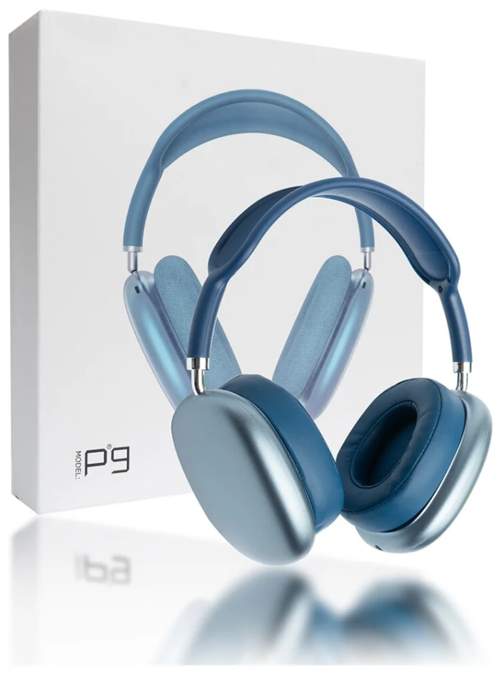 Беспроводные наушники P9, blue