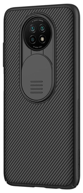 Накладка Nillkin CamShield Case с защитой камеры для Xiaomi Note 9 5G / Note 9T черный