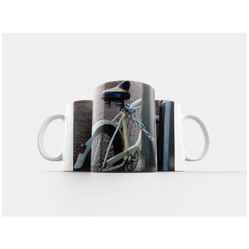 фото Кружка "велосипед, замок, велосипедный замок" 320 мл lotsprints