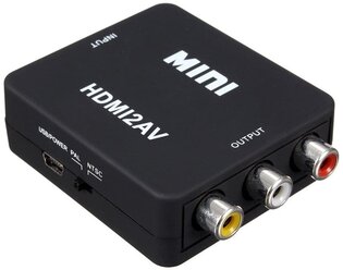 Конвертер HDMI 2AV 1080p MINI