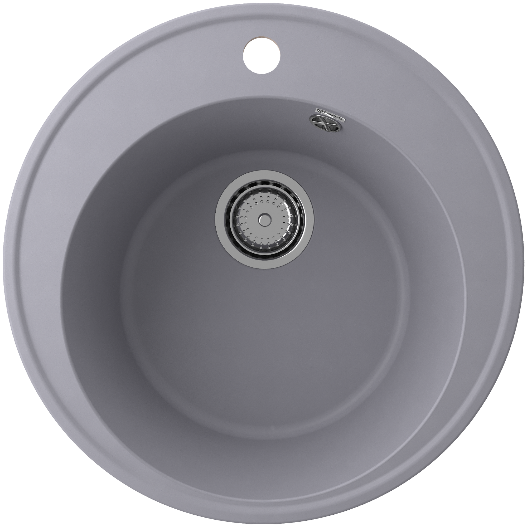Мойка для кухни кварцевая Ulgran Quartz Nora 485 (05, бетон)