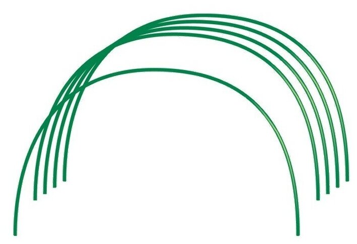 Парниковые дуги 0.6 х 0.85 м 6 шт проволока 5 мм