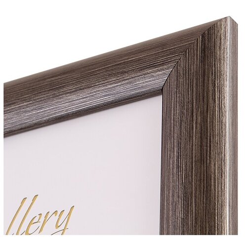 Фоторамка Gallery 20x30 пластик серебро 647250-8, с пластиком