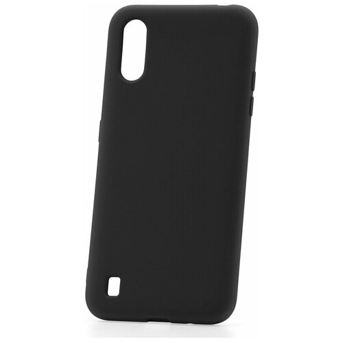 фото Чехол на samsung galaxy a01/a015 derbi slim silicone-3 черный