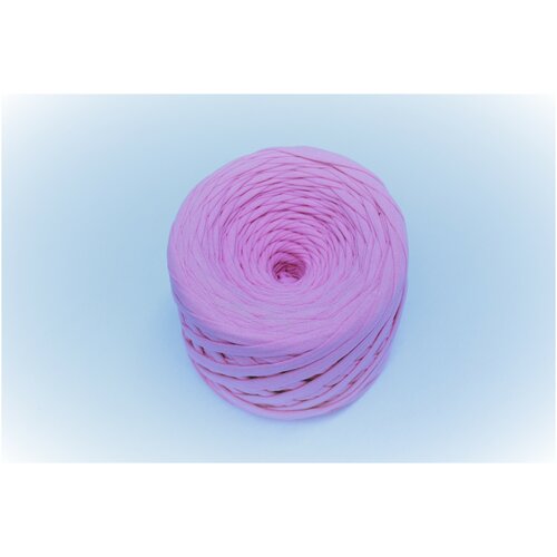 фото Трикотажная пряжа knitka розовый первичка! 100% хлопок, от 300г, от 100м, 7-9мм, изнаночная намотка knitka_knit