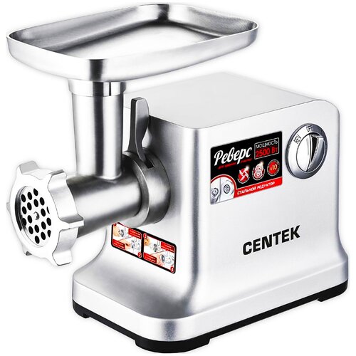 Электрическая мясорубка с насадками CT-1615 ЭлектромясорубкаРеверсНасадка для фаршаНасадка для кеббеНасадка для сосисок 1768500₽