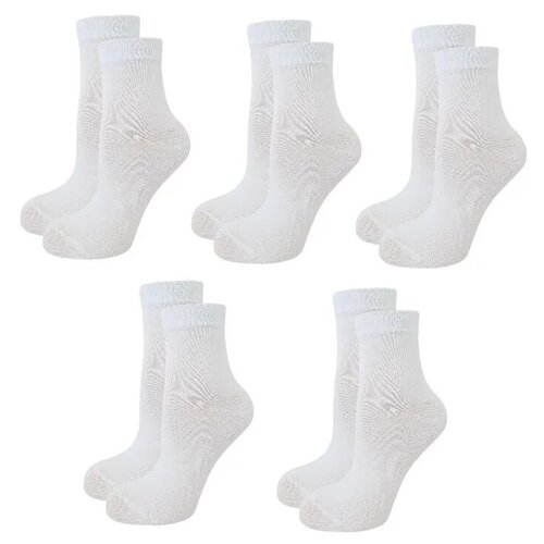 Носки LorenzLine 5 пар, размер 22-24, белый носки lorenzline 5 пар размер 22 24 серый