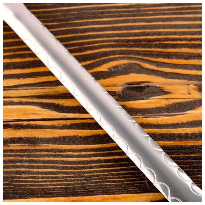 Шумовка для казана узбекская 45см, диаметр 12см, с деревянной ручкой 5147855 - фотография № 3
