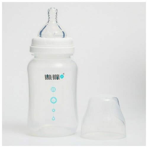 Бутылочка для кормления, широкое горло, ULTRA MED, 270 мл., от 0 мес., медленный поток